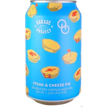 Garage Project x Other Half Steak And Cheese Pie Hazy IPA 330ml