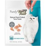 Purina Fancy Feast Purely Natural Hand-Flaked Tuna Cat Treats 30g