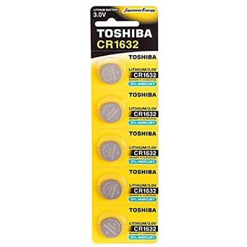 Toshiba Lithium Batteries 3V 5pcs