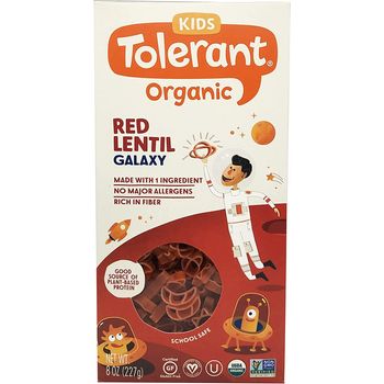Tolerant Foods Organic Galaxy Red Lentils 227g