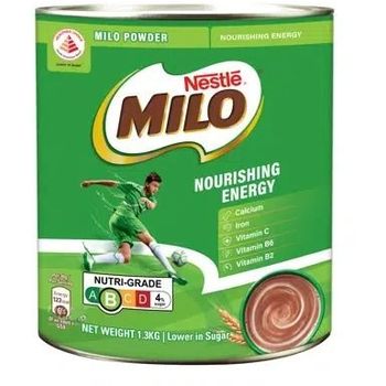 Milo Instant Chocolate Malt Drink Powder with Milk - Regular 1.3kg