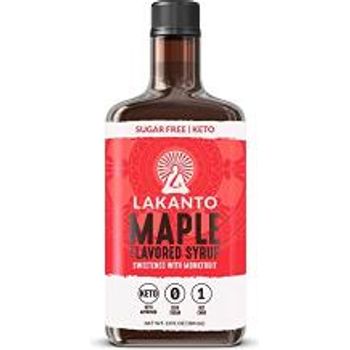 Lakanto Maple Flavored Sugar-free Syrup Keto Topping 13 Floz pack Of 1