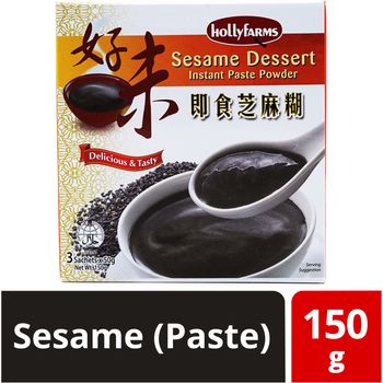 Hollyfarms Instant Dessert Powder Sesame Paste 150g