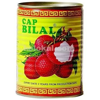 Bilal Brand Lychee In Syrup Whole 565g
