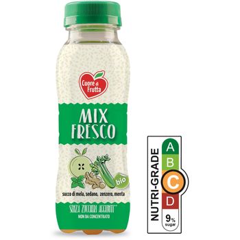 Cuore Di Frutta Fresco Organic Apple Celery Ginger and Mint Bottled Juice 250ml