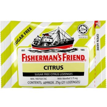 Fisherman's Friend Citrus Sugar Free Lozenges 25g