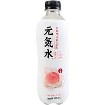 Genki Forest Fresh Sparkling Water - Peach Flavour 500ml