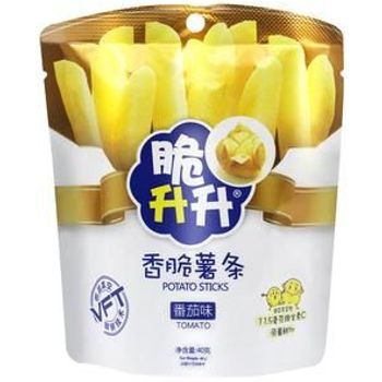 CuiShengSheng Crispy French Fries Tomato Flavor 40g | 脆升升薯条番茄味40G