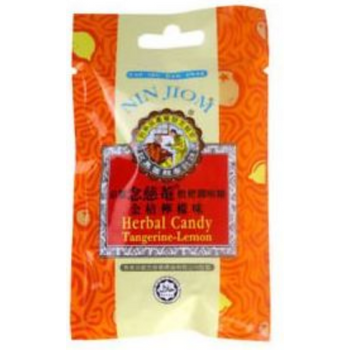 Nin Jiom Herbal Candy Tangerine Lemon 20g