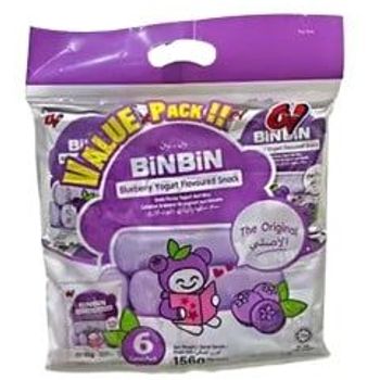 Bin CV Bin Bin Pek Konvi Snek Berperisa Blueberry 30pcs