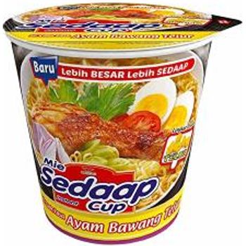 Mi Sedaap Cup Garlic Chicken Noodle Soup With Egg 77g