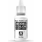 Vallejo Model Color Glossy White Paint 17ml