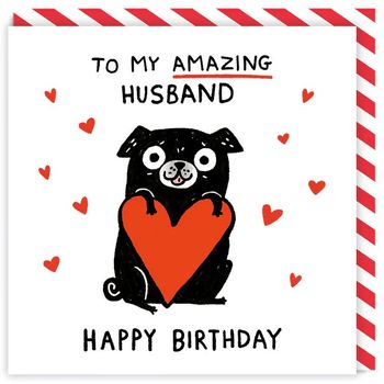 Ohh Deer Amazing Husband Pug