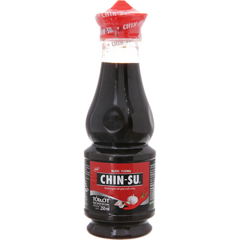 Chin Su Soya Sauce with Garlic and Chilli 250ml