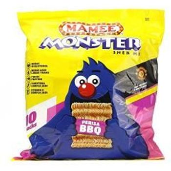 Mamee Monster Family Pack BBQ Flavor 25gX8pcs