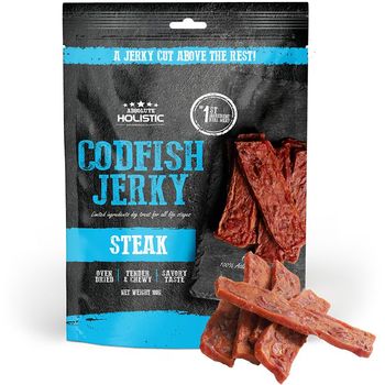 Absolute Holistic Codfish Jerky Steak Dog Treats 100g