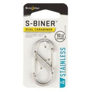 Nite Ize S Biner Stainless Steel Size 2