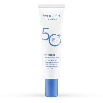 Wardah UV Shield Physical Sunscreen Serum Spf 50 30ml