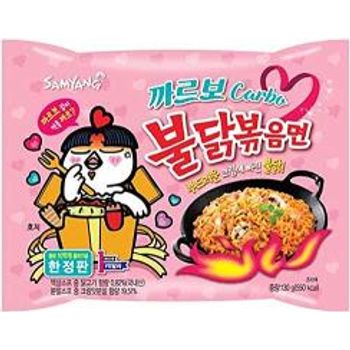 Samyang Hot Chicken Carbonara Ramen Single Packet