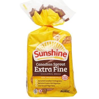 Sunshine Canadian Sprout Extra Fine Wholemeal Bread 400g