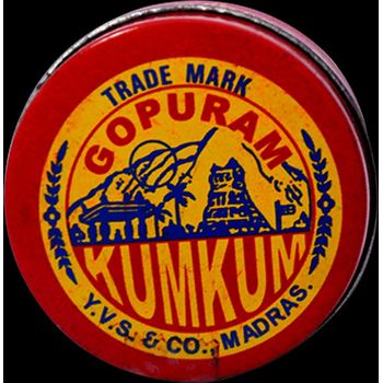 Gopuram Kum Kum Red 15g