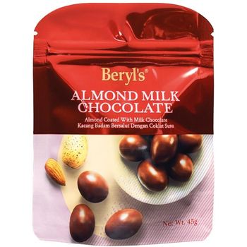 Beryl's Almond Coated With Milk Chocolate 45g
