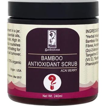 GardenScent Acai Berry Bamboo Anti-oxidant Scrub 240ml