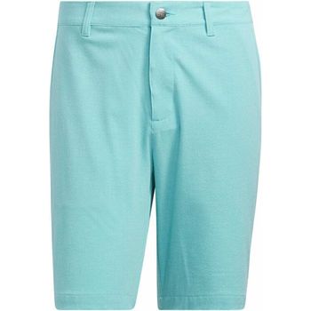 Adidas Men Crosshatch Golf Shorts Teal