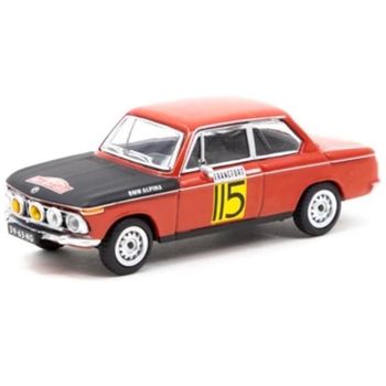 Tarmac Works BMW 2002 Rally Monte Carlo 1969 Diecast Car 1/64