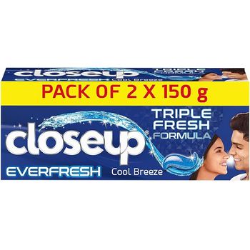 Closeup Cool Breeze Toothpaste 2pcs 150g