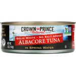 Crown Prince Albacore Tuna In Spring Water Solid White 12 Count