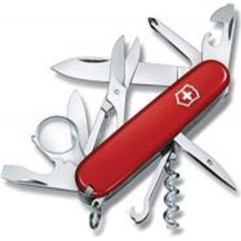 Victorinox Swiss Army Explorer Pocket Knife Red
