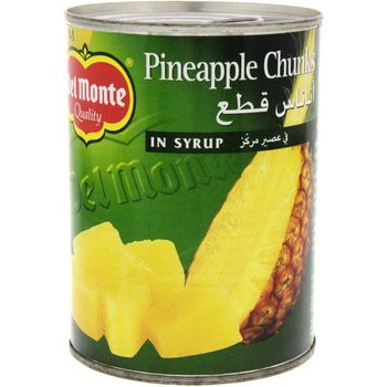 Del Monte Pineapple Chunks in Syrup 570g