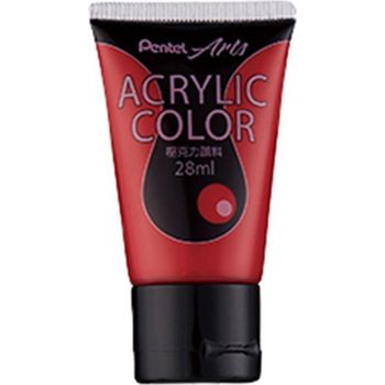 Pentel Acrylic Colour Paint Wa2 Crimson