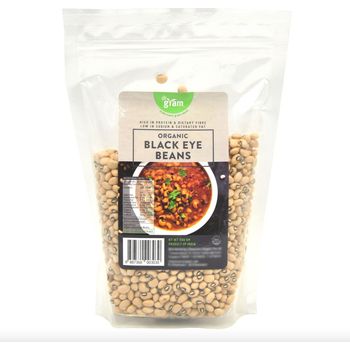 Dr Gram Organic Black Eye Beans 500g