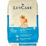 LuvCare Adult Small Breed Beef Milk Vegetable And Eggs Flavor Dog Food 9kg