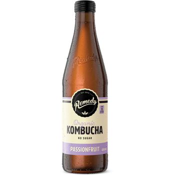 Remedy Kombucha Passionfruit 330ml