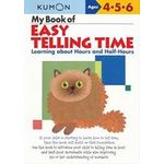 Kumon My Book Of Easy Telling Time Learning About Hours And Halfhours