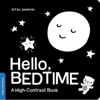 Happy Yak Hello Bedtime High Contrast Books