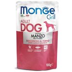 Monge Grill Adult Beef Chunks 100g