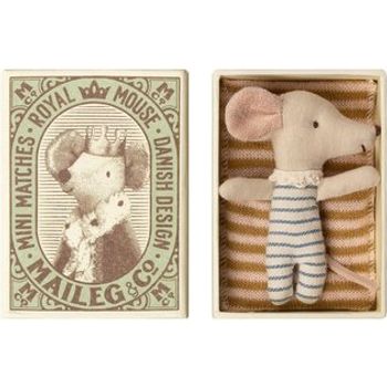 Maileg Baby Mouse Boy Sleepywakey In Box 75cm