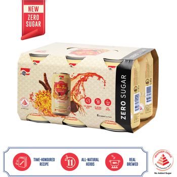 Jia Jia Herbal Tea No Sugar Added 6 x 300ml