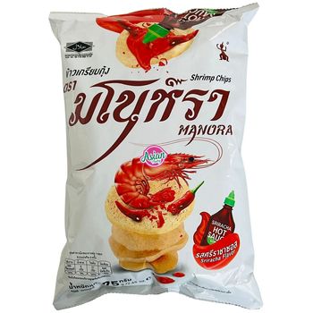 Manora Fried Shrimp Chips Sriracha 75g