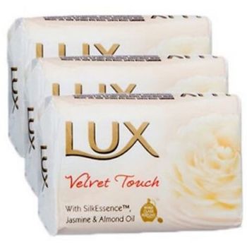 Lux Soap White Velvet Touch 3pcs 80g