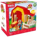 Brio My Home Town Farm Set