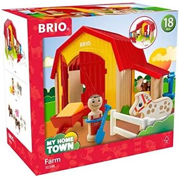 Brio My Home Town Farm Set