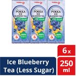 Pokka Ice Blueberry Tea Less Sugar