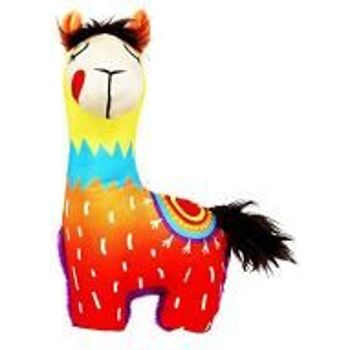 Kong Ballistic Vibez Llamas Assorted Dog Toy Extra Small