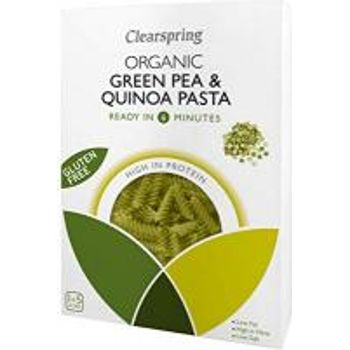 Clearspring Organic Gluten Free Green Pea And Quinoa Past 250g
