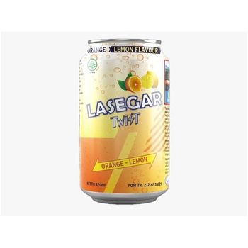 Lasegar Can Twist Orange Lemon 320ml